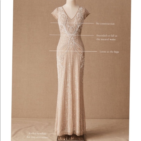 Anthropologie x BHLDN Sanders Embellished Dress - Picture 13 of 15